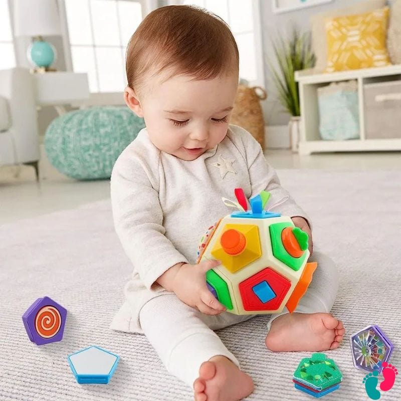 Balle d'activités multisensoriel Montessori - BABY BUSY