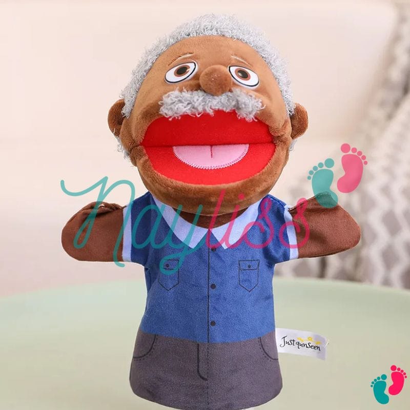 Marionnette à main en peluche - PUPPET FAMILY