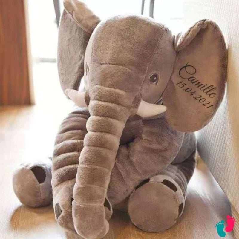 BABY ELEPHANT - Peluche éléphant personnalisé - Nayliss™