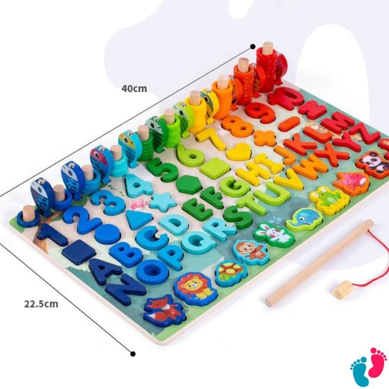 Puzzle en bois éducatif - LEARN AND ENJOY - Nayliss™