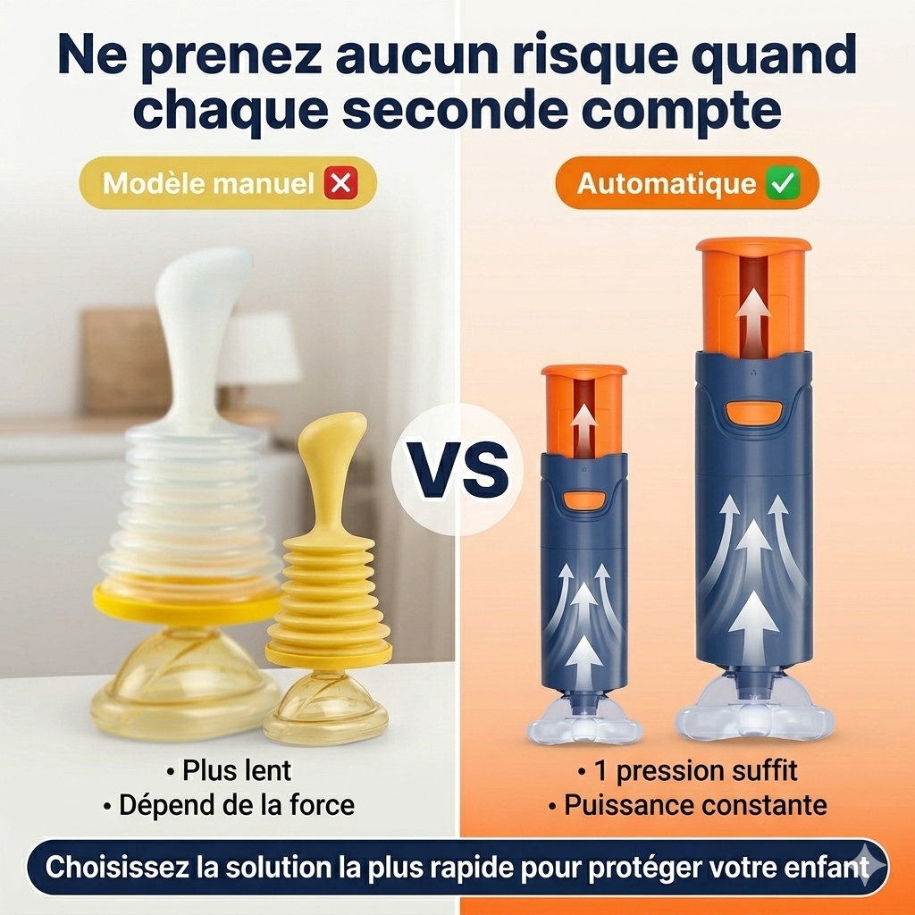Dispositif automatique sécurité anti étouffement qui sauve des vies - SECURILIFE FAMILY