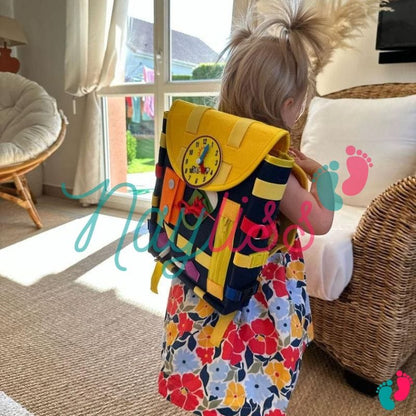 Sac a dos éducatif Montessori en feutrine - KIDS CASE