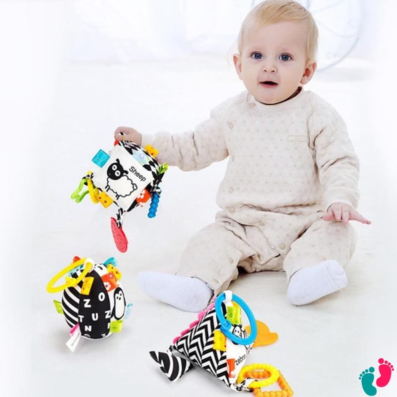Pack jeu eveil pour bébé [5 produits] + anneau de dentition offert - BABY GIFT