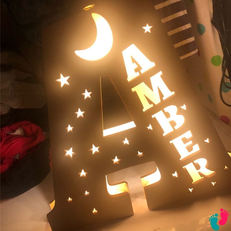 Veilleuse lettre personnalisé prénom enfant - LAMP LETTER