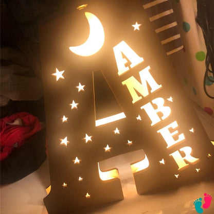 Veilleuse lettre personnalisé prénom enfant - LAMP LETTER