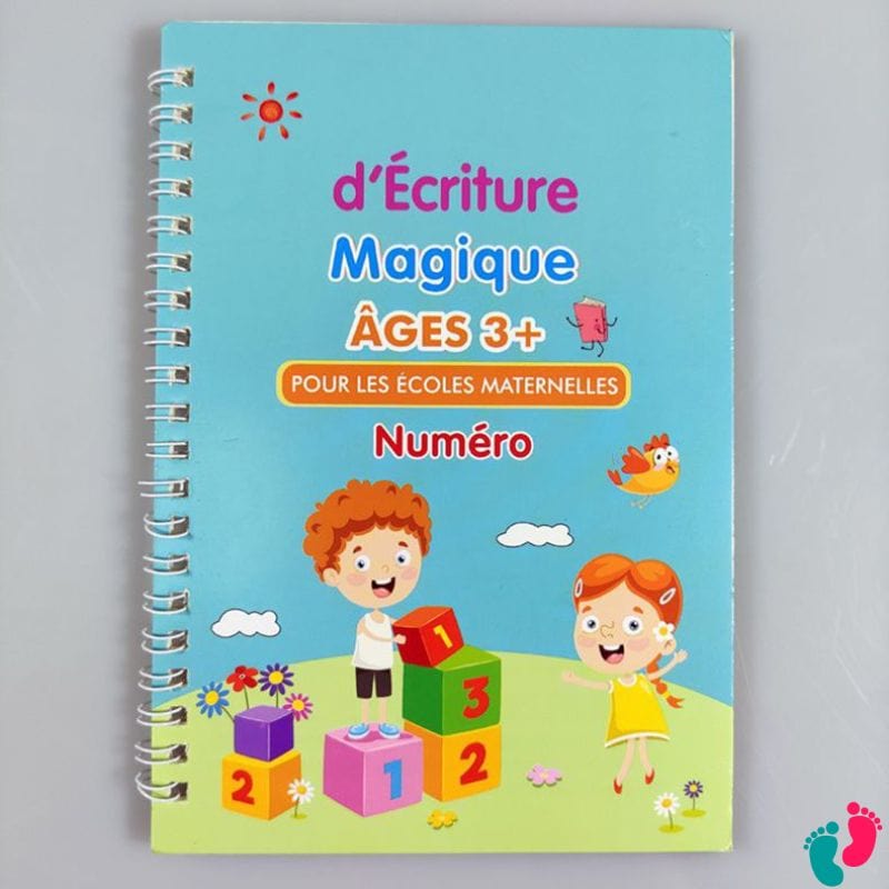Cahier d'apprentissage réutilisable - MAGIC BOOK
