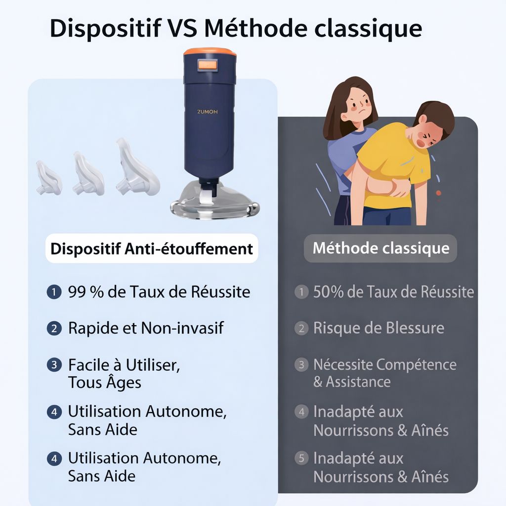 Dispositif automatique sécurité anti étouffement qui sauve des vies - SECURILIFE FAMILY