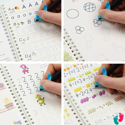 Cahier d'apprentissage réutilisable - MAGIC BOOK