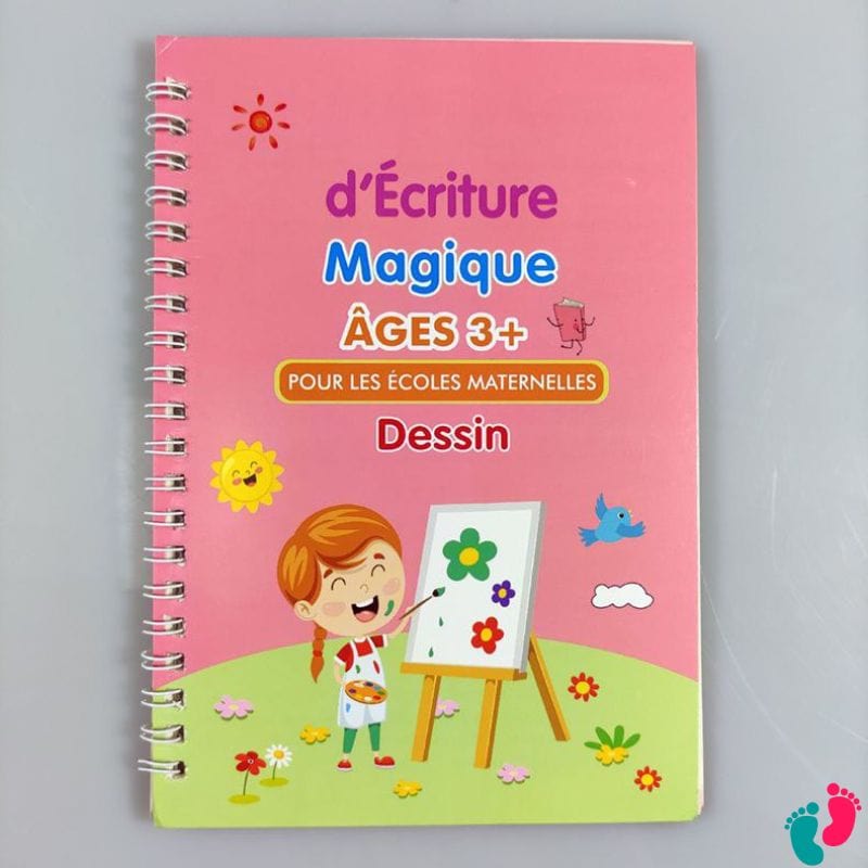 Cahier d'apprentissage réutilisable - MAGIC BOOK