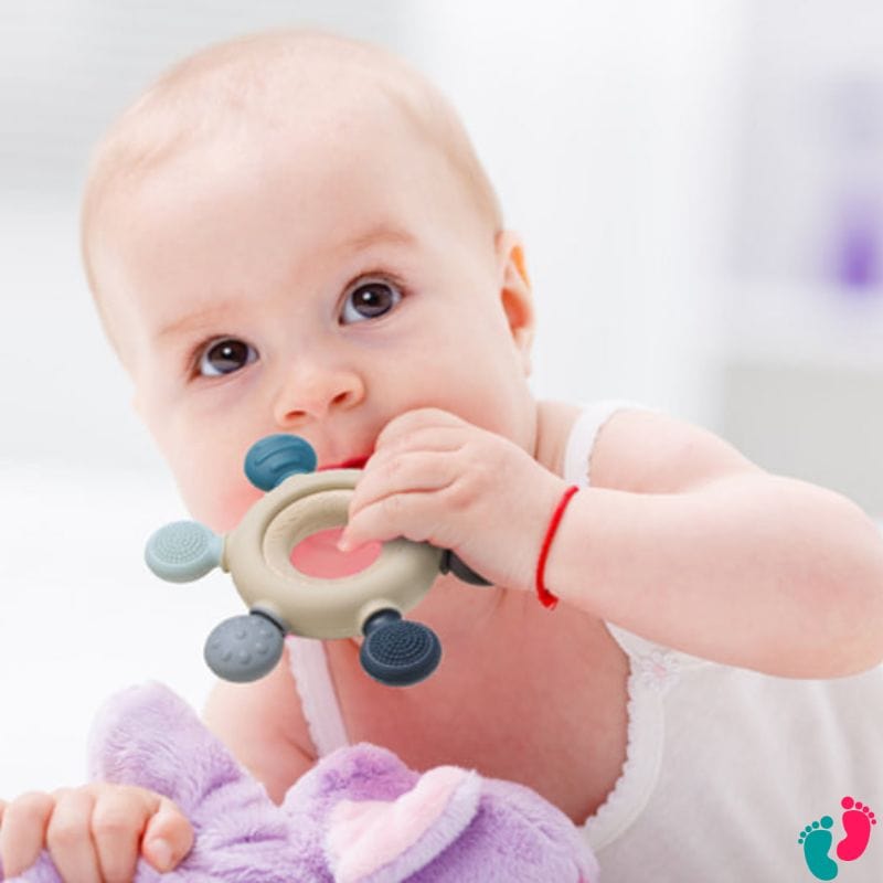 Pack jeu eveil pour bébé [5 produits] + anneau de dentition offert - BABY GIFT
