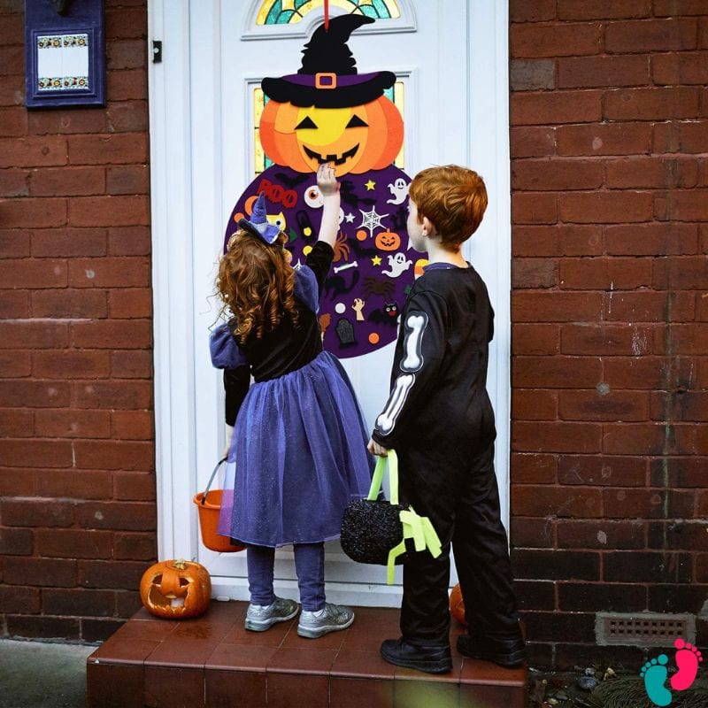 Citrouille éducative Montessori en feutrine - KIDS HALLOWEEN