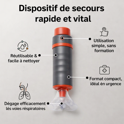 Dispositif automatique sécurité anti étouffement qui sauve des vies - SECURILIFE FAMILY
