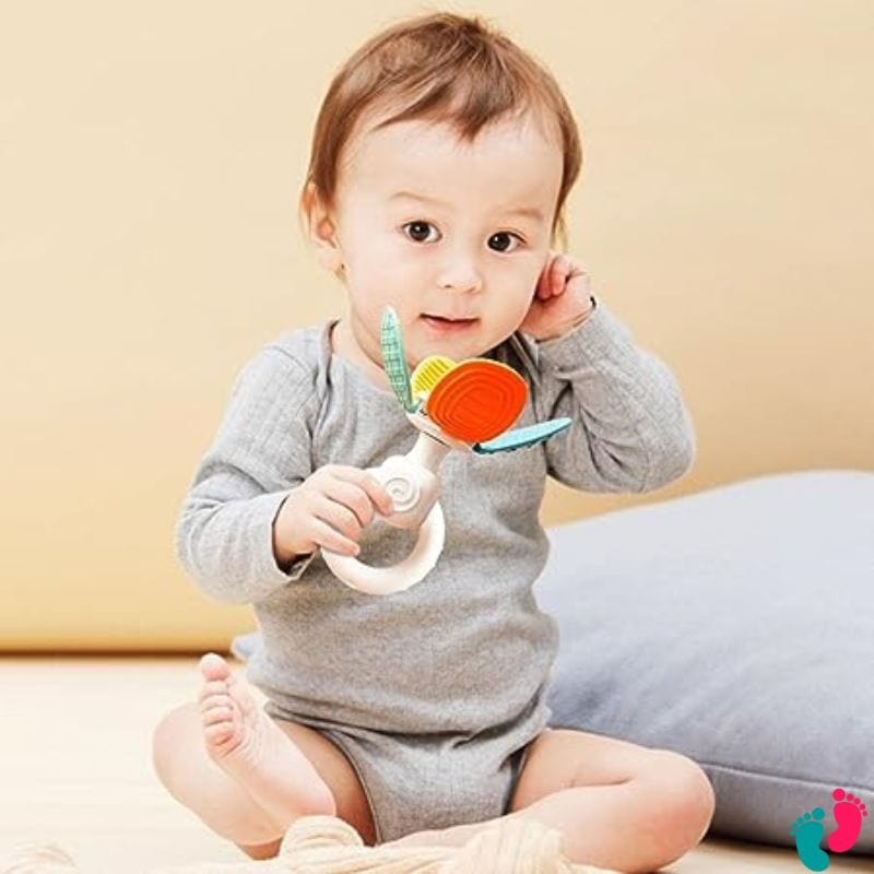 Pack jeu eveil pour bébé [5 produits] + anneau de dentition offert - BABY GIFT