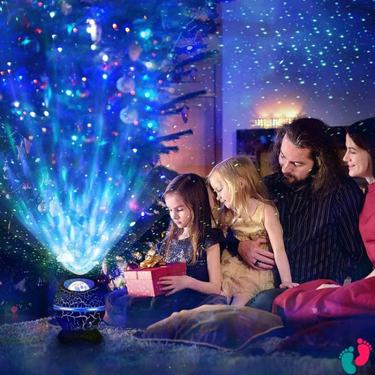 Oeuf dinosaure Projecteur LED veilleuse bruits blancs pour chambre d'enfant - PROJECT NIGHT