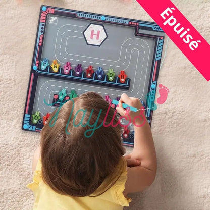 Tableau magnetique alphabet Montessori en bois - KIDS ALPHABET (NOUVEAUTÉ 2024)