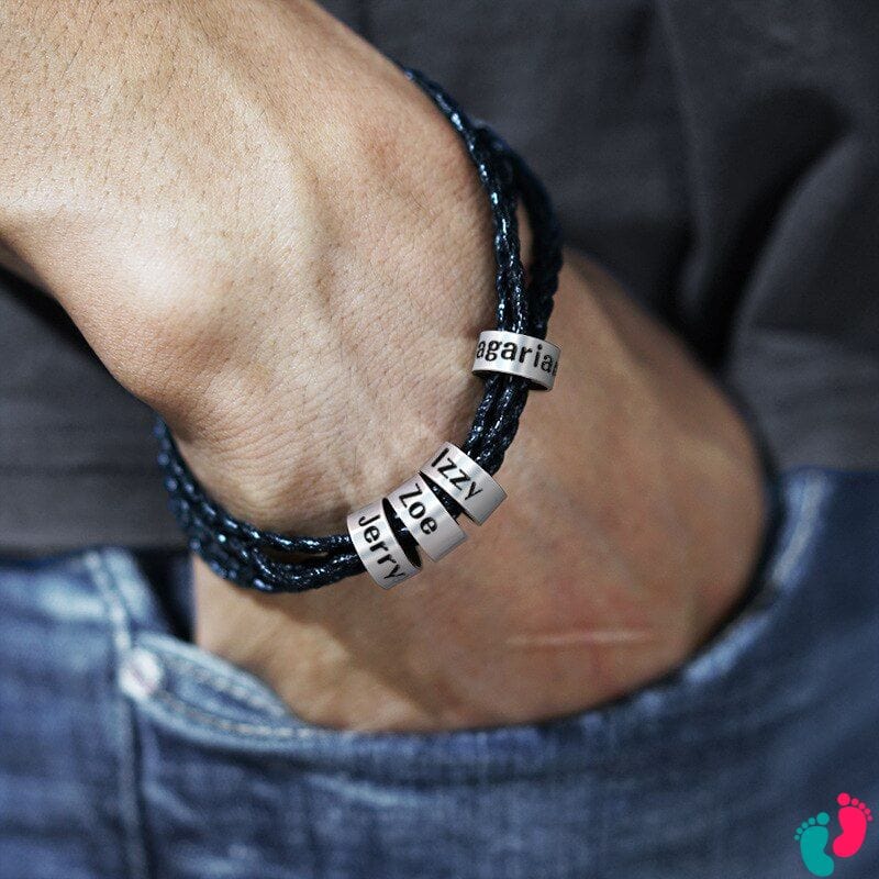 Bracelet personnsalisé pour papa - DADY STONE