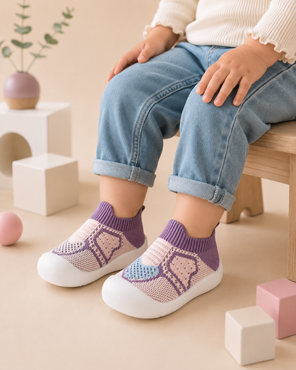Chaussures souples respirantes en maille pour bébé - BABY SHOES
