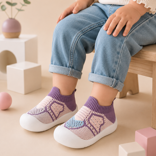 Chaussures souples respirantes en maille pour bébé - BABY SHOES