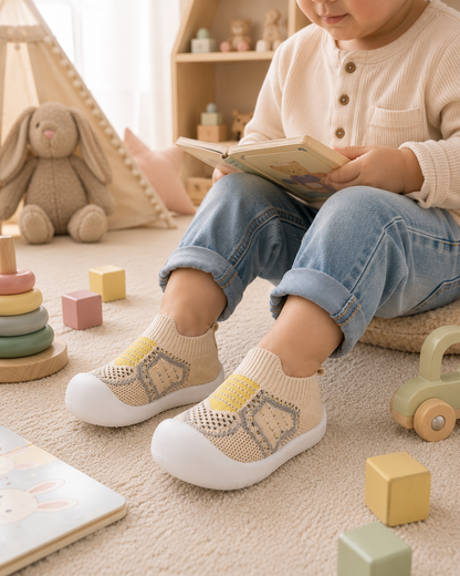 Chaussures souples respirantes en maille pour bébé - BABY SHOES
