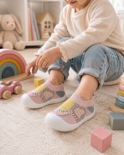 Chaussures souples respirantes en maille pour bébé - BABY SHOES