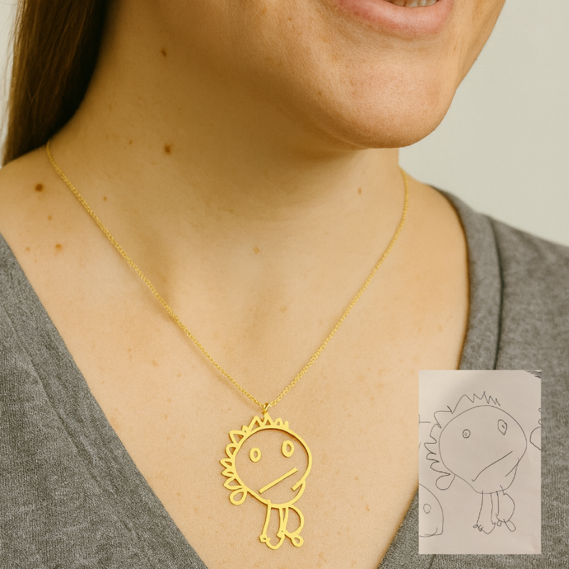 collier de dessin personnalisé - MY ARTIST