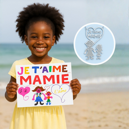 collier de dessin personnalisé - MY ARTIST