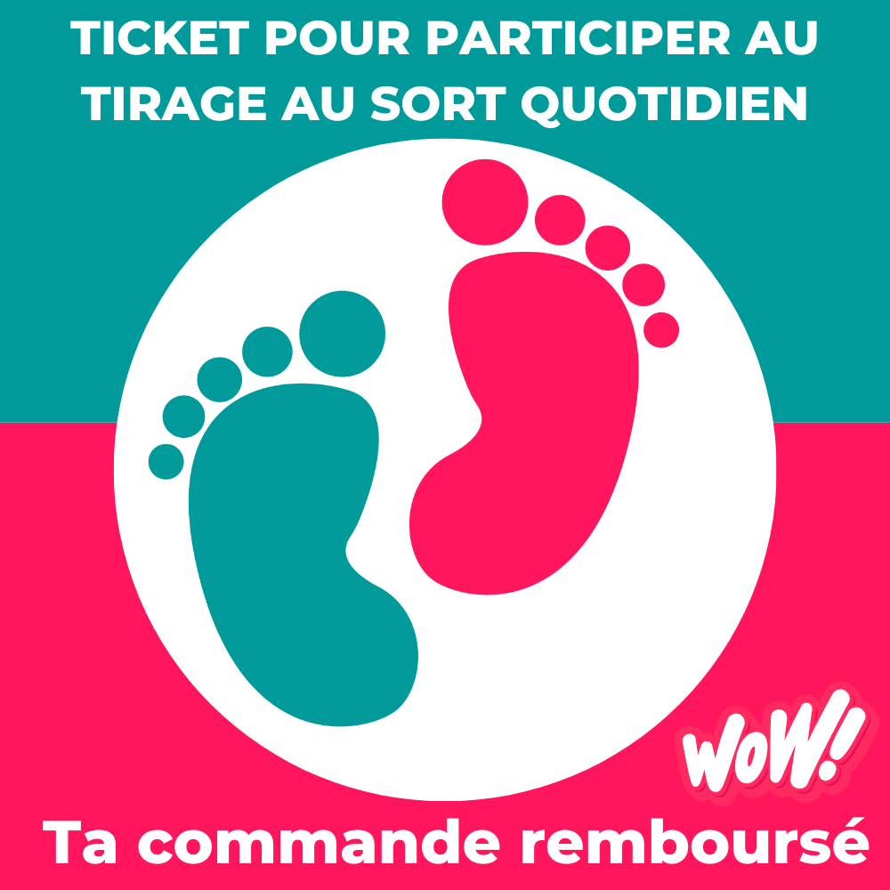 Ticket de participation quotidien pour remboursement de commande - THE WINNER