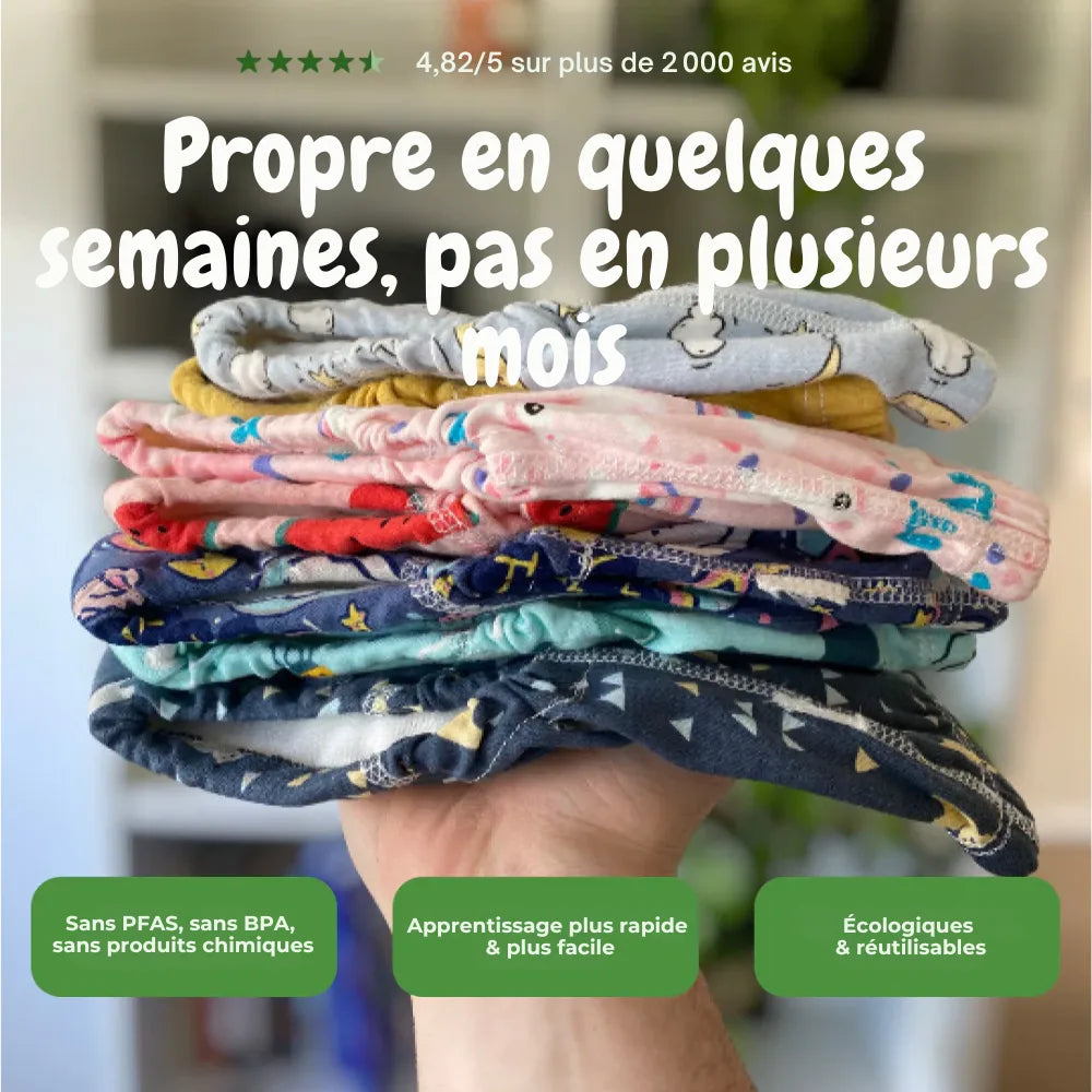 KIDS PANTS - Pack de Culottes d'apprentissage de la propreté