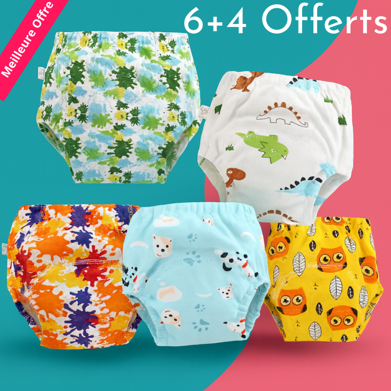 KIDS PANTS - Pack de Culottes d'apprentissage de la propreté