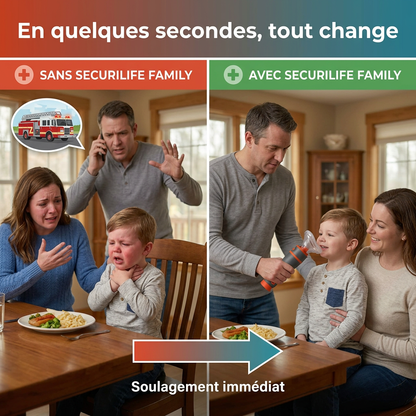 Dispositif automatique sécurité anti étouffement qui sauve des vies - SECURILIFE FAMILY
