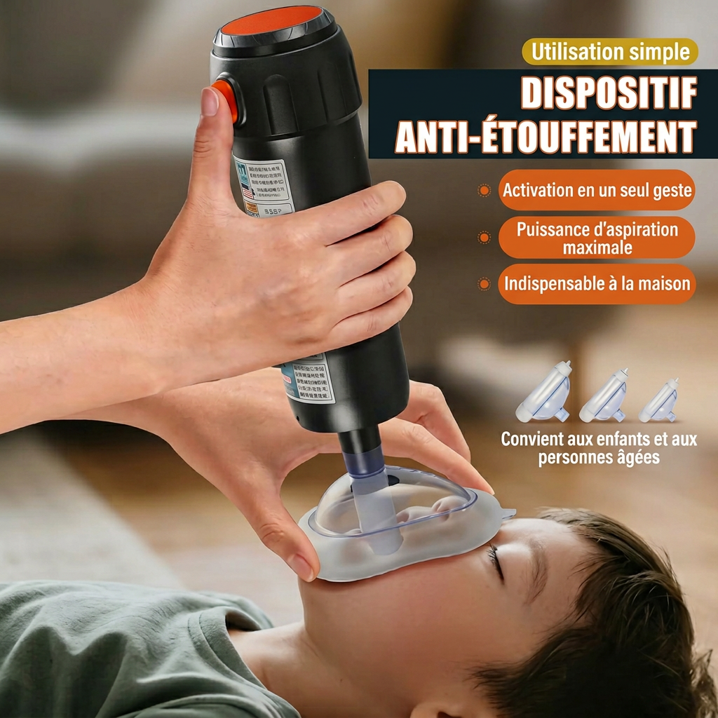 Dispositif automatique sécurité anti étouffement qui sauve des vies - SECURILIFE FAMILY