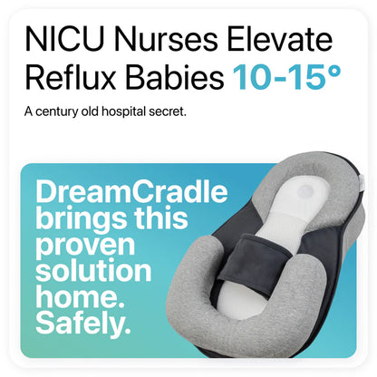 DreamCradle™ – Pour le reflux, les coliques et un meilleur sommeil