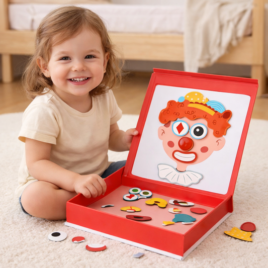 KIDS FACE – Puzzle Magnétique  des émotions Montessori