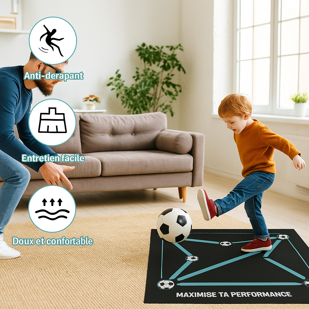 KIDS FOOT - Tapis d'entrainement de football