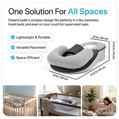 DreamCradle™ – Pour le reflux, les coliques et un meilleur sommeil