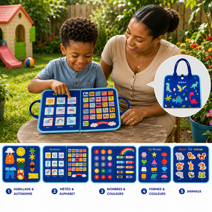 KIDS ACTIVITY- Livre d'activité Montessori