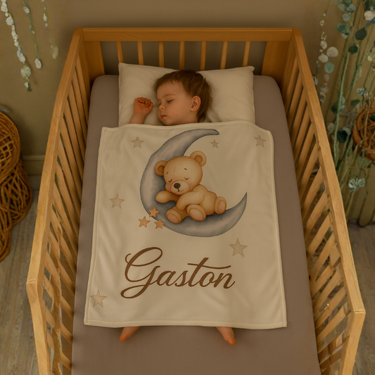 Couverture plaid bébé personnalisé confortable - BABY DREAM