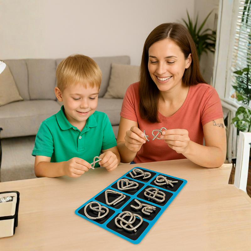 Pack de 8 Casses-têtes Montessori - KIDS BRAIN