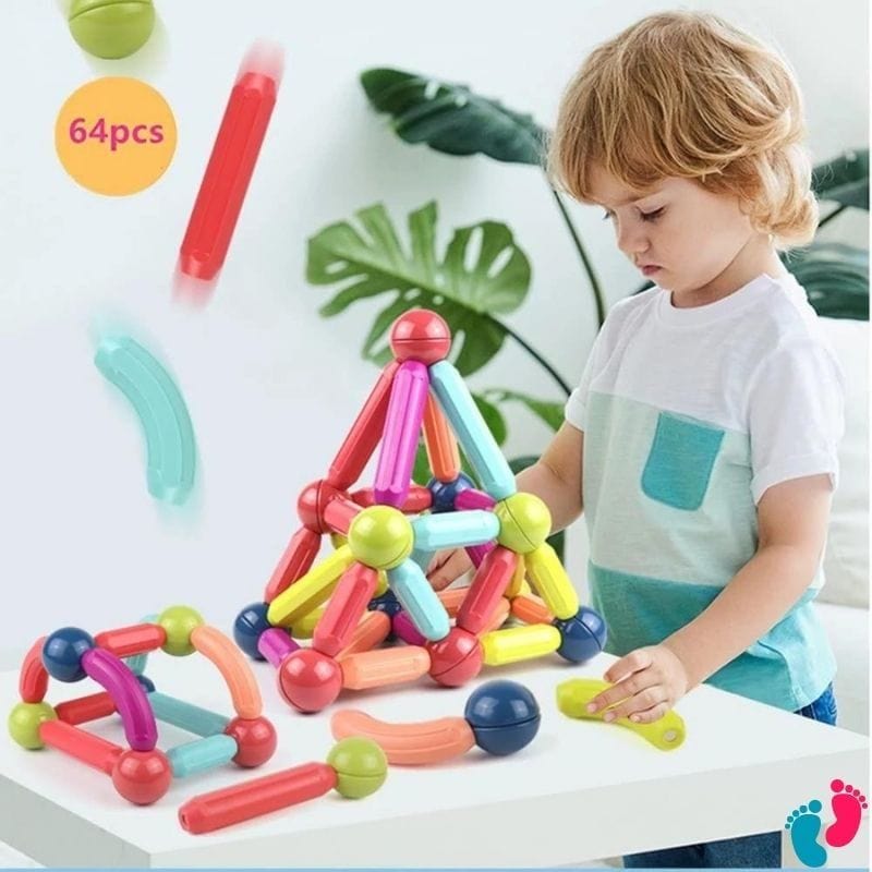 Jeu de construction magnétique - MAGNETIC STICKS