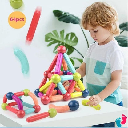Jeu de construction magnétique - MAGNETIC STICKS