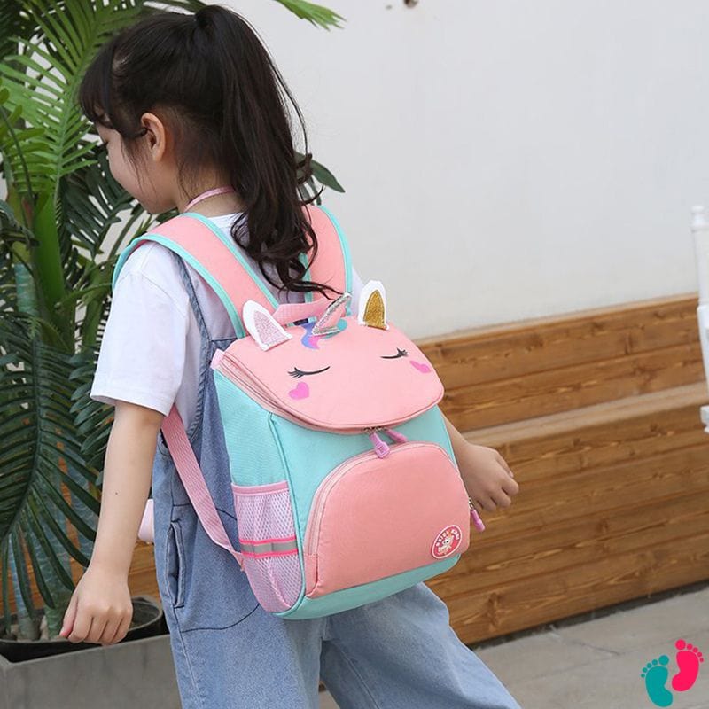 Sac à dos d'école licorne pour fille - KIDS UNICORN