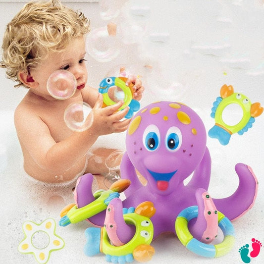 Jouet de bain pieuvre flottante intéractive et éducative - KIDS OCTOP