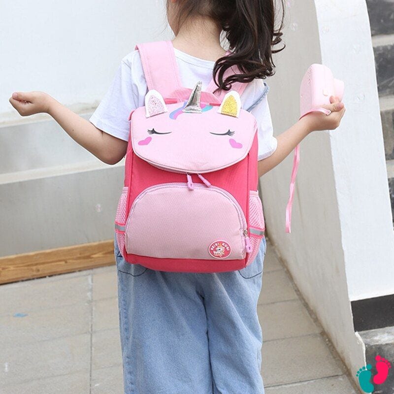 Sac à dos d'école licorne pour fille - KIDS UNICORN