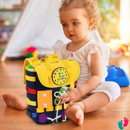 Sac a dos éducatif Montessori en feutrine - KIDS CASE