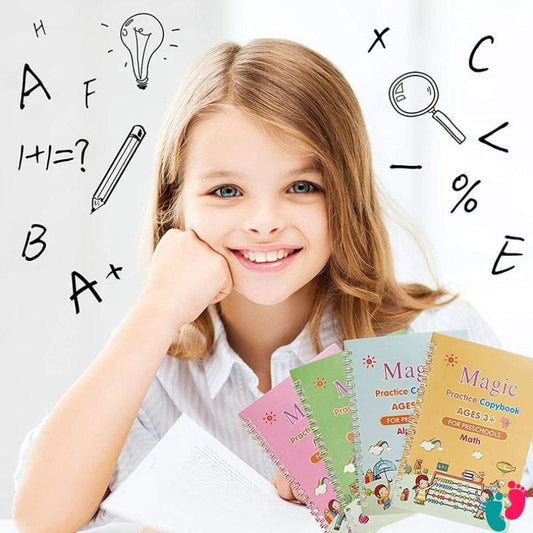 Cahier d'apprentissage réutilisable - MAGIC BOOK
