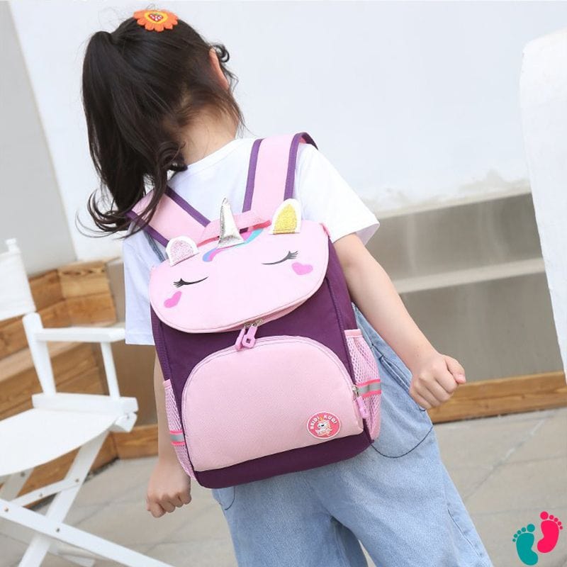 Sac à dos d'école licorne pour fille - KIDS UNICORN