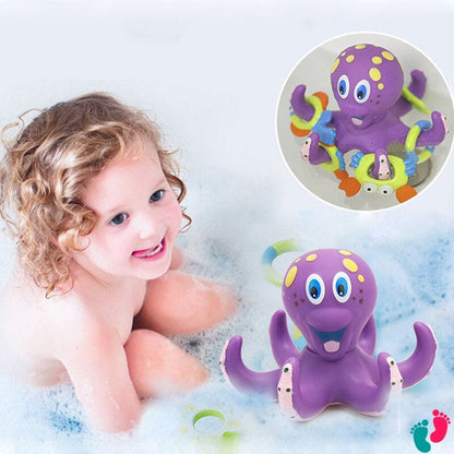 Jouet de bain pieuvre flottante intéractive et éducative - KIDS OCTOP