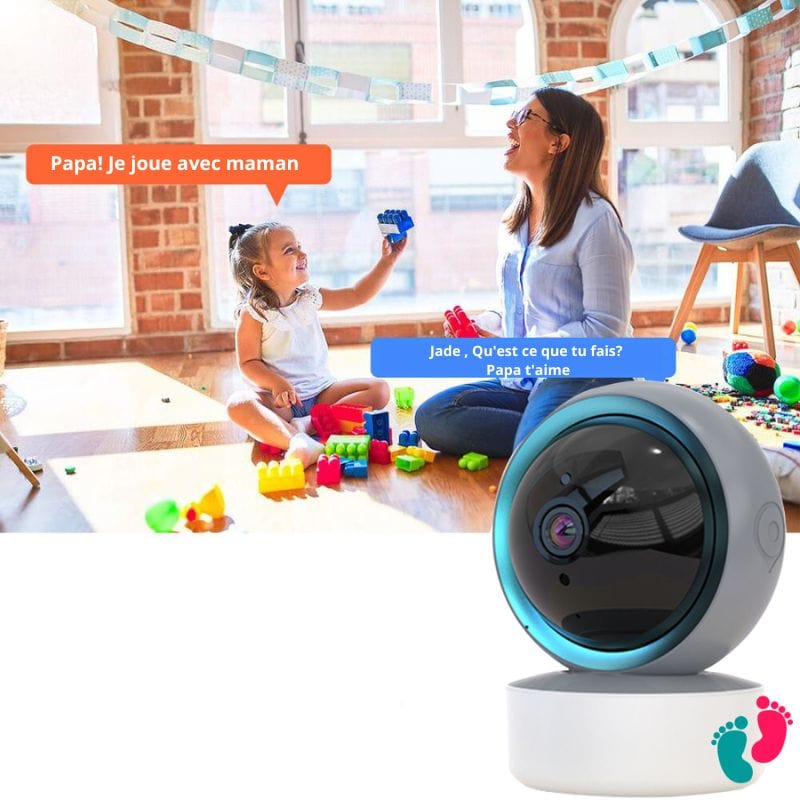 Babyphone caméra de surveillance bébé connecté smartphone - MOMY VISION