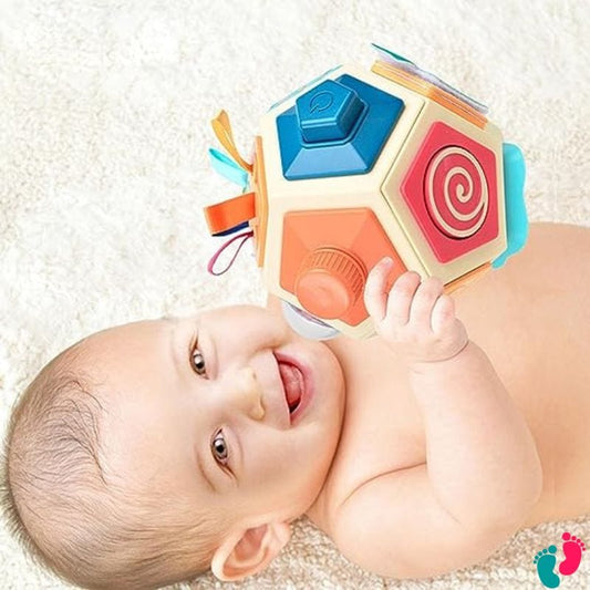 Balle d'activités multisensoriel Montessori - BABY BUSY