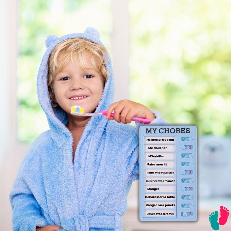 Tableau de tâches quotidienne - KIDS ROUTINE